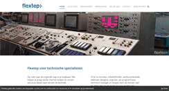 Desktop Screenshot of flextep.nl